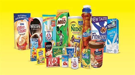 products made by nestle company.